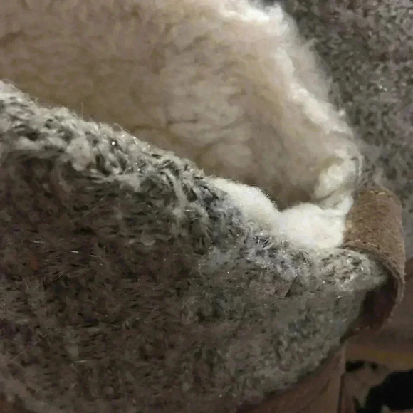 Bearpaw boots booties 6 suede wool - Picture 6 of 10